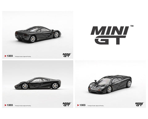 Mini GT 1:64 McLaren F1 – Blue Black Metallic – Limited Edition - GT Hobby Store