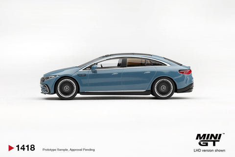 Mini GT 1/64 Mercedes-AMG EQS 53 Blue - GT Hobby Store