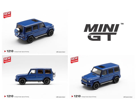 Mini GT 1:64 Mercedes - AMG G 63 Dark Blue Metallic - GT Hobby Store
