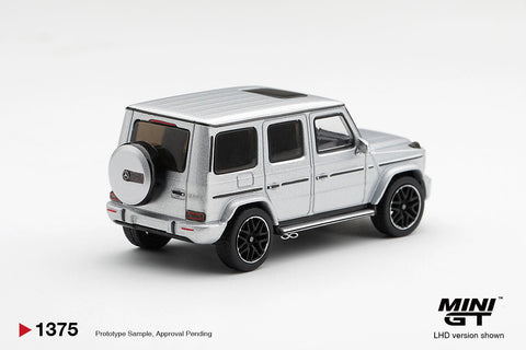 Mini GT 1/64 Mercedes-AMG G 63 Silver Metallic - GT Hobby Store