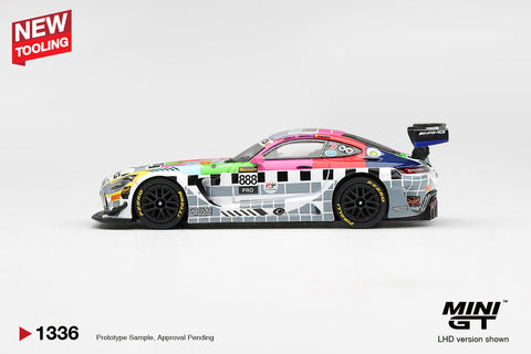 Mini GT 1/64 Mercedes-AMG GT3 888 Mercedes-AMG Team GMR Meguiar´s Bathurst 12 Hour 2025 - GT Hobby Store