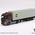 Mini GT 1:64 Mercedes - Benz Actros with 40 Ft Dry Container – UPS Europe - GT Hobby Store