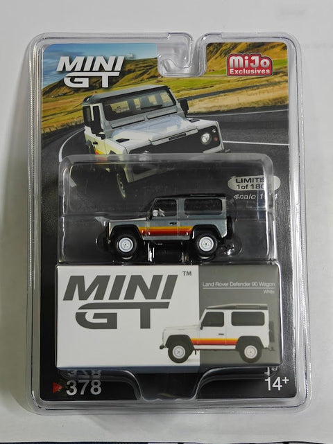 Mini GT 1:64 Mijo Exclusives Land Rover Defender 90 Wagon - GT Hobby Store
