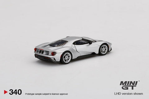 Mini GT 1:64 MiJo Ford GT Ingot Silver - GT Hobby Store
