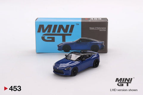 Mini GT 1:64 Mijo Nissan Z Performance 2023 Seiran Blue - GT Hobby Store