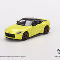 Mini GT 1:64 Mijo Nissan Z Proto Spec 2023 Ikazuchi Yellow - GT Hobby Store