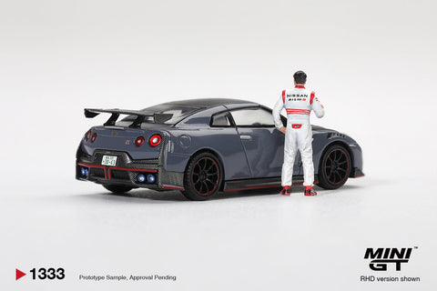Mini GT 1/64 Nissan GT-R Nismo 2024 Tsukuba Production Car Lap Record W / Matsuda Figure Tsugio Matsuda Collection - GT Hobby Store