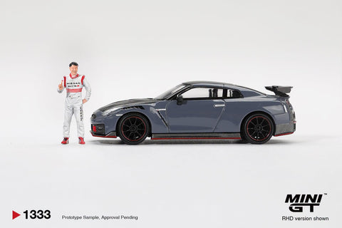 Mini GT 1/64 Nissan GT-R Nismo 2024 Tsukuba Production Car Lap Record W / Matsuda Figure Tsugio Matsuda Collection - GT Hobby Store