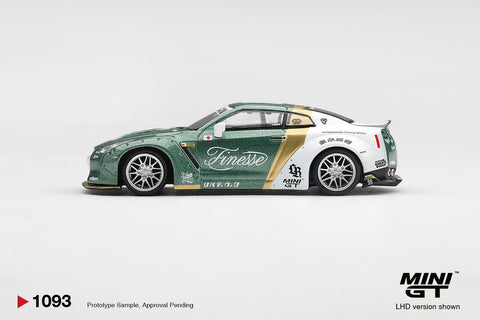 Mini GT 1/64 Nissan GT-R (R35) LB★WORKS Type 1, Custom Ducktail Auto Finesse - GT Hobby Store
