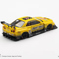 Mini GT 1:64 Nissan LB - ER34 Super Silhouette SKYLINE Sport Yellow - GT Hobby Store
