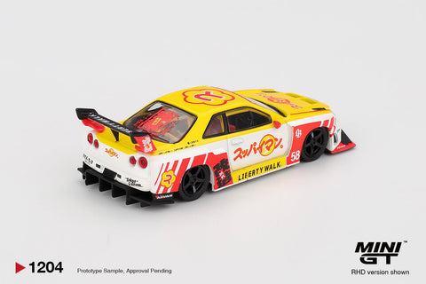 Mini GT 1:64 Nissan LB - ER34 Super Silhouette SKYLINE Suppaiman Okinawa - GT Hobby Store