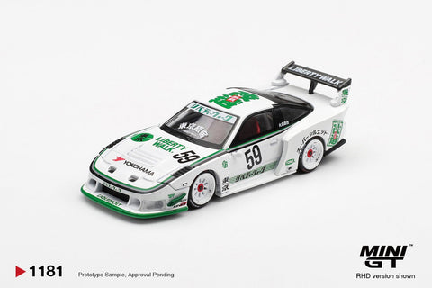Mini GT 1:64 Nissan LB - Silhouette 180SX – White - GT Hobby Store