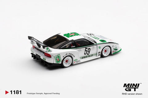 Mini GT 1:64 Nissan LB - Silhouette 180SX – White - GT Hobby Store