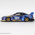 Mini GT 1:64 Nissan LB-Super Silhouette S15 SILVIA 555 Team MINI GT Liberty Walk 2025 Formula Drift – Chrome Blue - GT Hobby Store