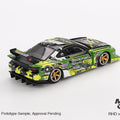 Mini GT 1/64 Nissan LB-Super Silhouette S15 SILVIA 555 V2 2024 – Green – Formula Drift Japan - GT Hobby Store