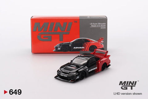 Mini GT 1:64 Nissan LB - Super Silhouette S15 Silvia Advan - GT Hobby Store
