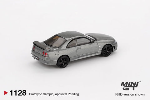 Mini GT 1:64 NISSAN Skyline GT-R Dark Metal Gray (NISMO BCNR33 CRS Version) - GT Hobby Store