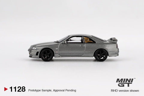 Mini GT 1:64 NISSAN Skyline GT-R Dark Metal Gray (NISMO BCNR33 CRS Version) - GT Hobby Store
