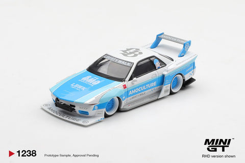 Mini GT 1:64 Nissan Skyline GT - R (R32) LBWK Kaido Works AMOCULTURE – Limited Edition - GT Hobby Store