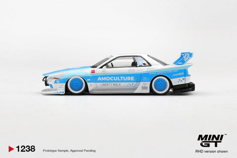 Mini GT 1:64 Nissan Skyline GT - R (R32) LBWK Kaido Works AMOCULTURE – Limited Edition - GT Hobby Store
