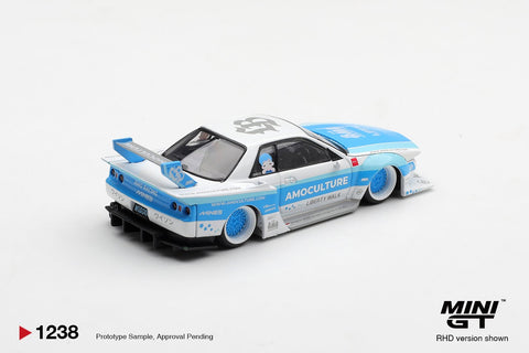 Mini GT 1:64 Nissan Skyline GT - R (R32) LBWK Kaido Works AMOCULTURE – Limited Edition - GT Hobby Store
