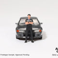 Mini GT 1:64 Nissan Skyline GT - R (R32) Nismo Gunmetal W/ Matsuda Figure – Tsugio Matsuda Collection - GT Hobby Store