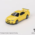 Mini GT 1:64 Nissan Skyline GT - R (R34) V - Spec – Lightning Yellow - GT Hobby Store