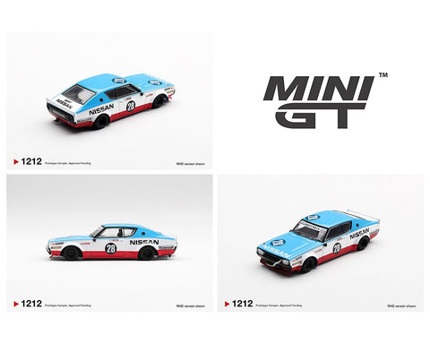 Mini GT 1:64 Nissan Skyline Kenmeri Liberty Walk Nissan Racing ’75 concept - GT Hobby Store