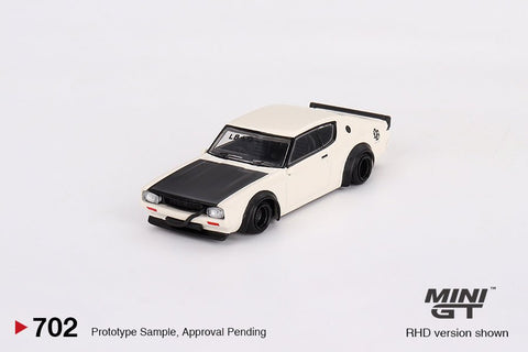 Mini GT 1:64 Nissan Skyline Kenmeri Liberty Walk – White - GT Hobby Store