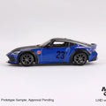 Mini GT 1:64 Nissan Z LB - NATION WORKS – Serian Blue - GT Hobby Store