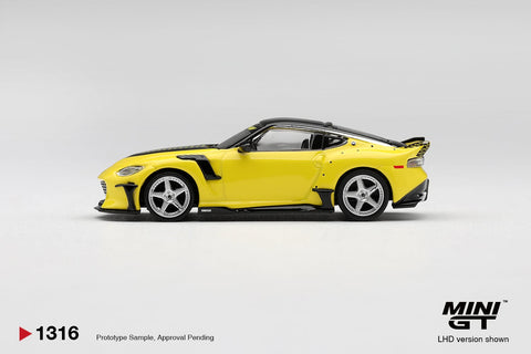 Mini GT 1:64 Nissan Z VeilSide FFZ400 Ikazuchi Yellow – Limited Edition - GT Hobby Store