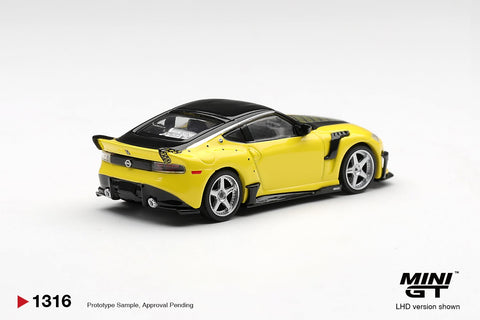 Mini GT 1:64 Nissan Z VeilSide FFZ400 Ikazuchi Yellow – Limited Edition - GT Hobby Store