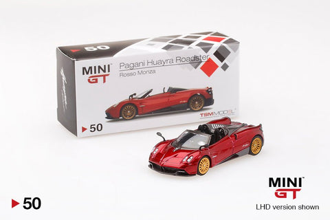 Mini GT 1:64 Pagani Huayra Roadster LHD Red - GT Hobby Store