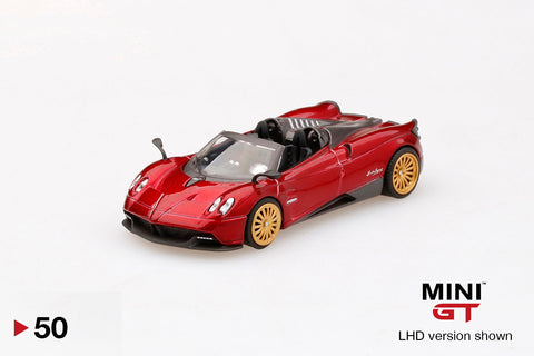 Mini GT 1:64 Pagani Huayra Roadster LHD Red - GT Hobby Store