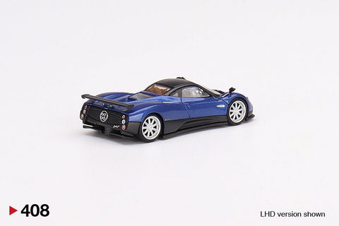 Mini GT 1:64 Pagani Zonda F Blu Argentina Limited Edition – Mijo Exclusive USA - GT Hobby Store