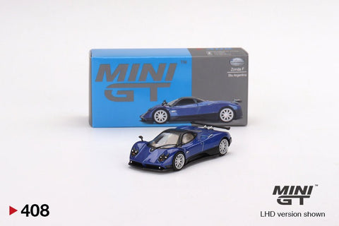 Mini GT 1:64 Pagani Zonda F Blu Argentina Limited Edition – Mijo Exclusive USA - GT Hobby Store