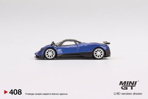 Mini GT 1:64 Pagani Zonda F Blu Argentina Limited Edition – Mijo Exclusive USA - GT Hobby Store