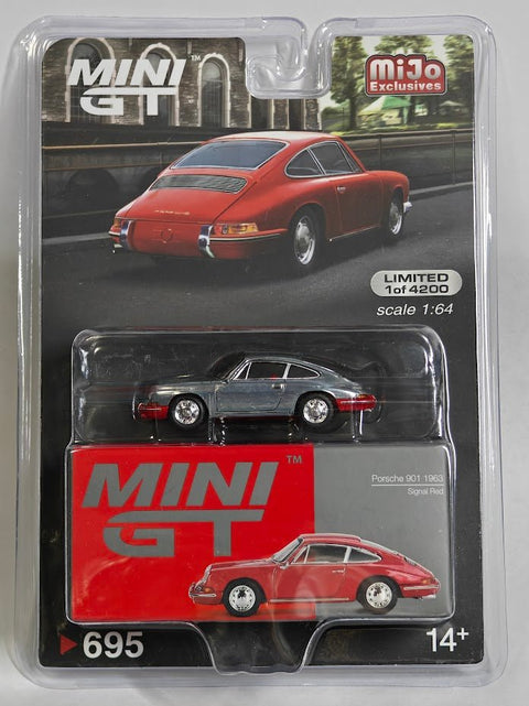 Mini GT 1:64 Porsche 901 1963 - Signal Red - GT Hobby Store