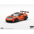 Mini GT 1:64 Porsche 911 (992) GT3 RS Weissach Package – Gulf Orange – Limited Edition - GT Hobby Store
