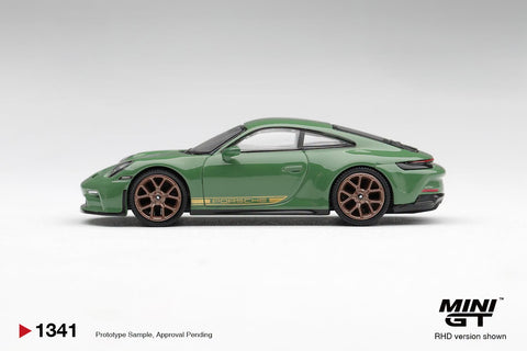 Mini GT 1/64 Porsche 911 (992) GT3 Touring – Auratium Green - GT Hobby Store