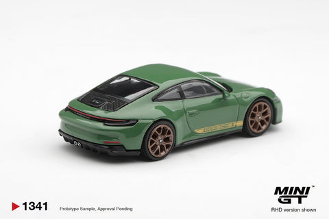 Mini GT 1/64 Porsche 911 (992) GT3 Touring – Auratium Green - GT Hobby Store