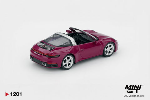 Mini GT 1:64 Porsche 911 (992.1) Rubystone Red Set of 4 – Special Edition - GT Hobby Store