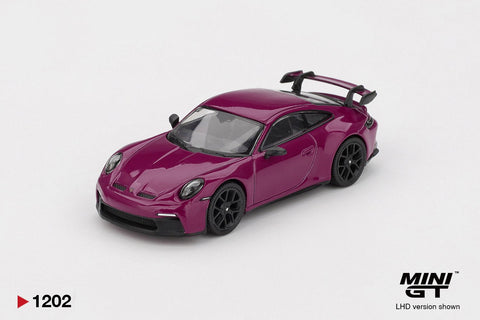 Mini GT 1:64 Porsche 911 (992.1) Rubystone Red Set of 4 – Special Edition - GT Hobby Store