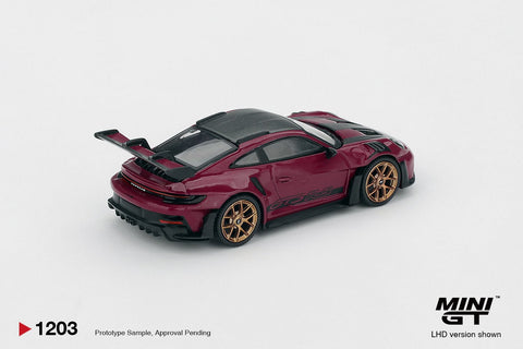 Mini GT 1:64 Porsche 911 (992.1) Rubystone Red Set of 4 – Special Edition - GT Hobby Store