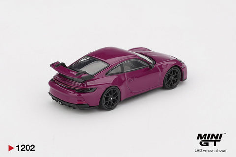 Mini GT 1:64 Porsche 911 (992.1) Rubystone Red Set of 4 – Special Edition - GT Hobby Store