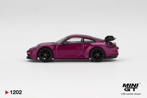 Mini GT 1:64 Porsche 911 (992.1) Rubystone Red Set of 4 – Special Edition - GT Hobby Store