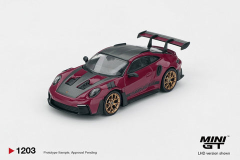 Mini GT 1:64 Porsche 911 (992.1) Rubystone Red Set of 4 – Special Edition - GT Hobby Store