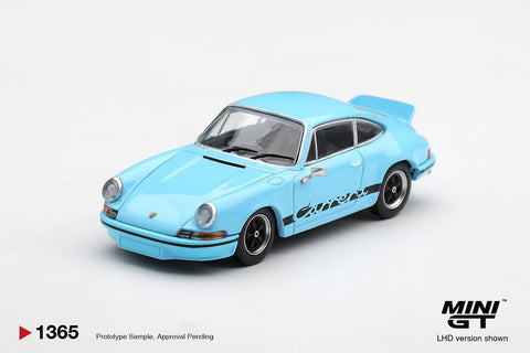 Mini GT 1/64 Porsche 911 Carrera RS 2.7 – Gulf Blue with Black - GT Hobby Store