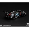 Mini GT 1/64 Porsche 911 GT3 R (992) #77 AO Racing "Skeleton Rexy" 2026 IMSA Petit Le Mans - (Glow in the Dark) - GT Hobby Store