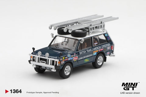 Mini GT 1/64 Range Rover 1971 British Trans-Americas Expedition (VXC-765K) - GT Hobby Store